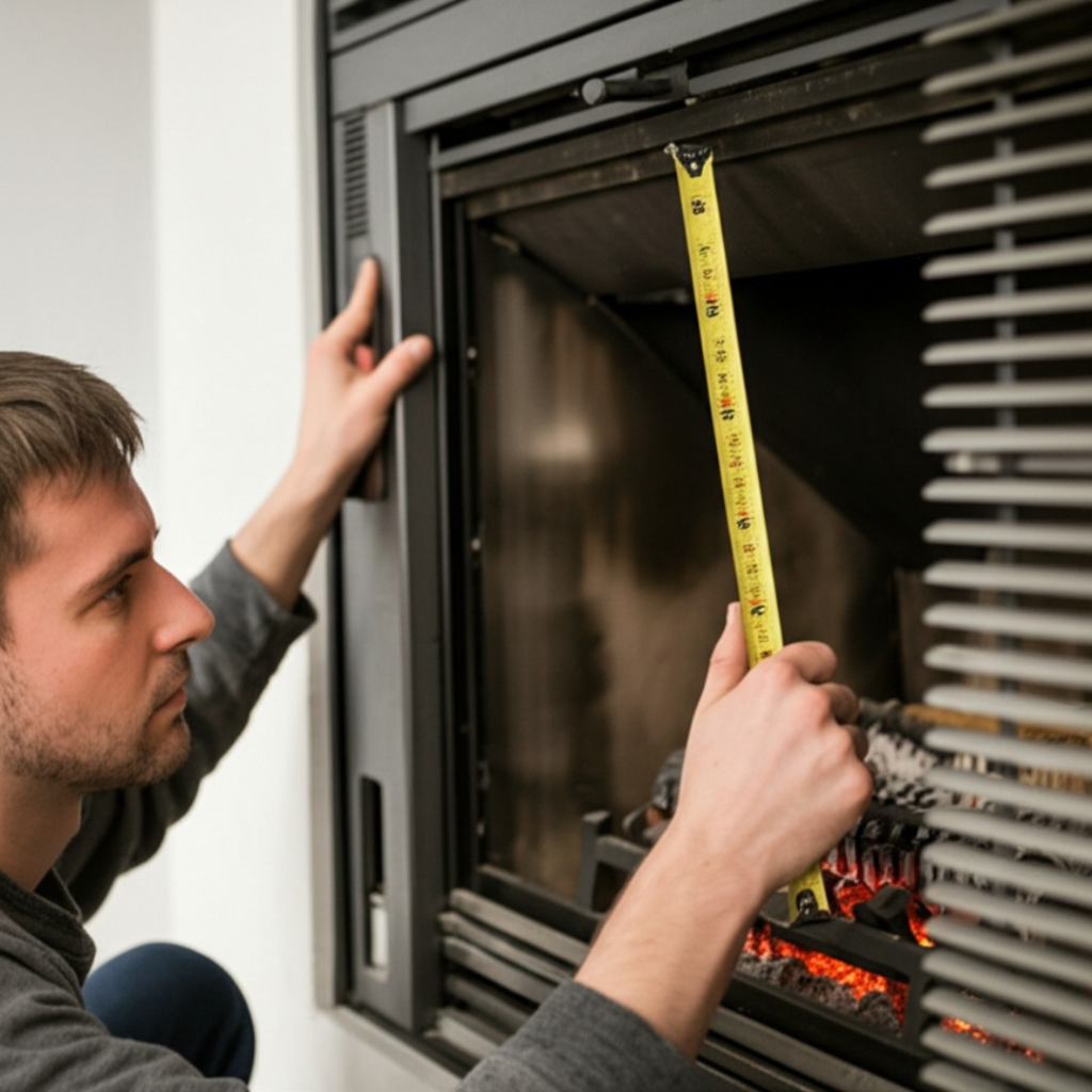Fireplace installation